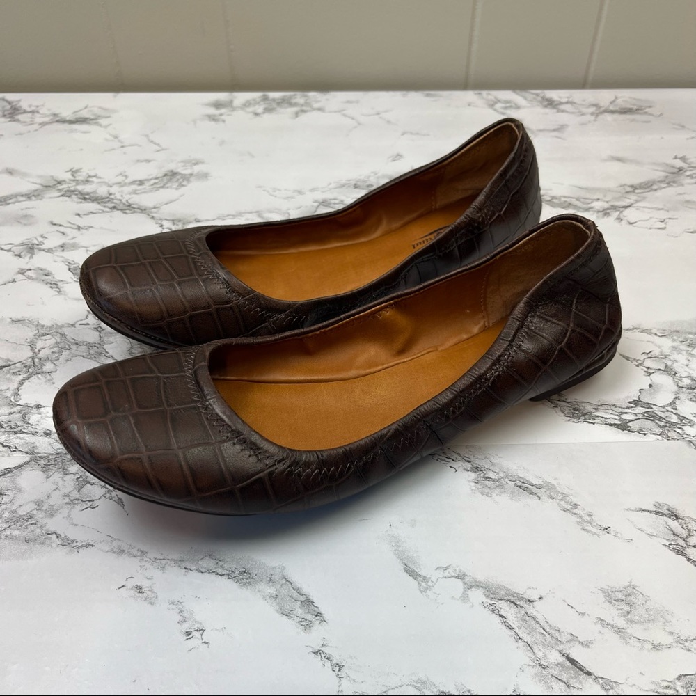 Lucky Brand Leather Ballet Flats